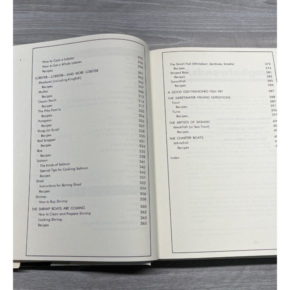 The Fish Lovers Cookbook by Sheryl London Vintage 1980 Over 300 Recipes 1st Ed - Picture 8 of 10